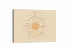Sun  Canvas Art Print Poster