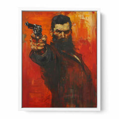 Ned kelly  Canvas  Painitng Print