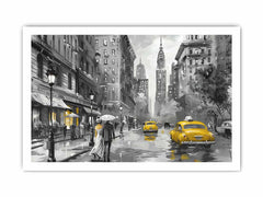 new York Street Canvas Art Print