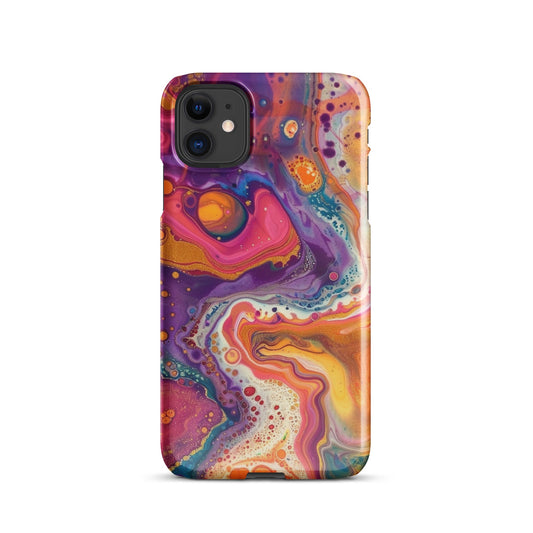 Rainbow Swirling Phone case for iPhone