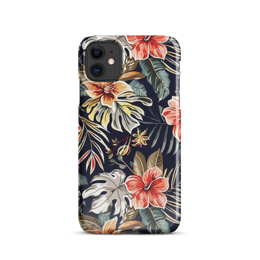 Tropical Floral Phone case for iPhone
