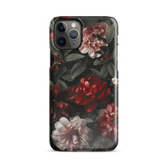 Pink Red Floral Phone case for iPhone