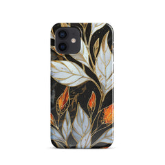 Stained Galss Leaves Phone case for iPhone