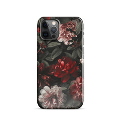 Pink Red Floral Phone case for iPhone