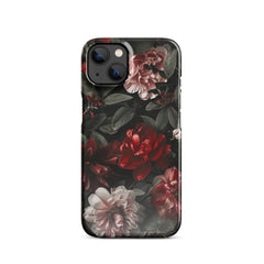 Pink Red Floral Phone case for iPhone