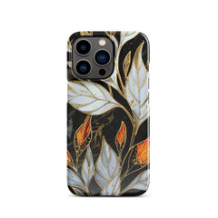 Stained Galss Leaves Phone case for iPhone