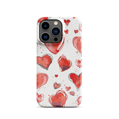 Hearts Phone case for iPhone