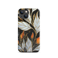 Stained Galss Leaves Phone case for iPhone