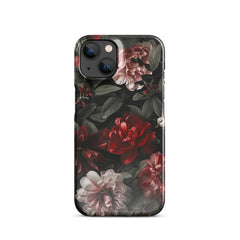Pink Red Floral Phone case for iPhone