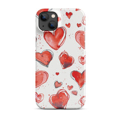 Hearts Phone case for iPhone