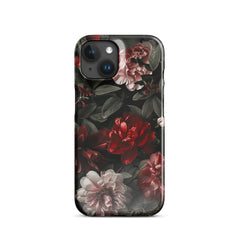 Pink Red Floral Phone case for iPhone