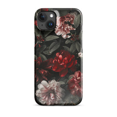 Pink Red Floral Phone case for iPhone
