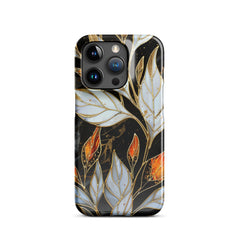 Stained Galss Leaves Phone case for iPhone