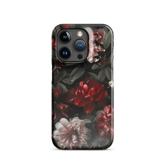 Pink Red Floral Phone case for iPhone