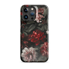 Pink Red Floral Phone case for iPhone