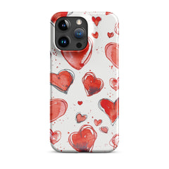 Hearts Phone case for iPhone