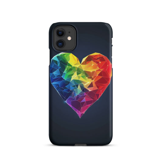Ranbow Heart Phone case for iPhone