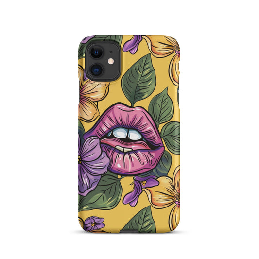 Vibrant Lips Phone case for iPhone