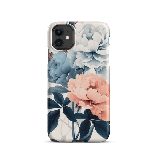 Tricolor Flowers Phone case for iPhone