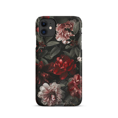 Pink Red Floral Phone case for iPhone