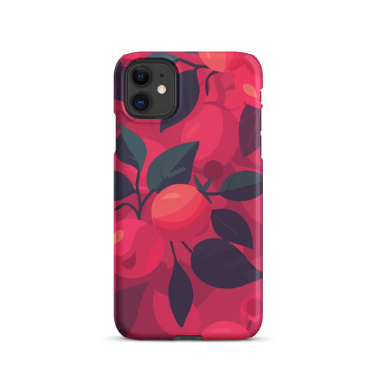 Red Fucsia Phone case for iPhone