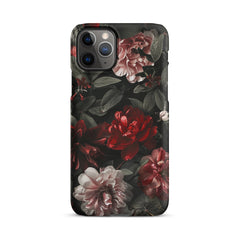 Pink Red Floral Phone case for iPhone