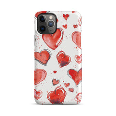 Hearts Phone case for iPhone