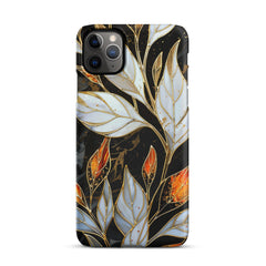 Stained Galss Leaves Phone case for iPhone