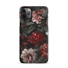 Pink Red Floral Phone case for iPhone