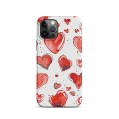 Hearts Phone case for iPhone