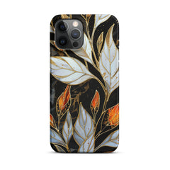 Stained Galss Leaves Phone case for iPhone