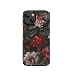 Pink Red Floral Phone case for iPhone