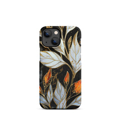 Stained Galss Leaves Phone case for iPhone