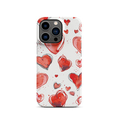 Hearts Phone case for iPhone