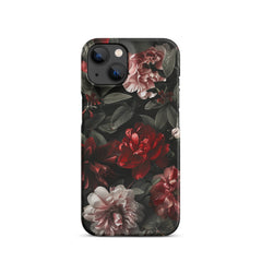 Pink Red Floral Phone case for iPhone