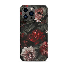 Pink Red Floral Phone case for iPhone