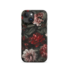 Pink Red Floral Phone case for iPhone
