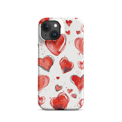Hearts Phone case for iPhone