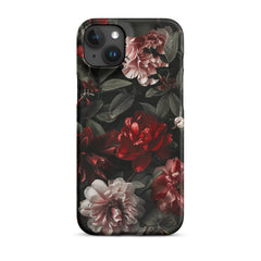 Pink Red Floral Phone case for iPhone