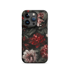 Pink Red Floral Phone case for iPhone
