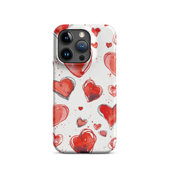 Hearts Phone case for iPhone