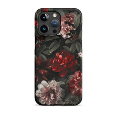 Pink Red Floral Phone case for iPhone