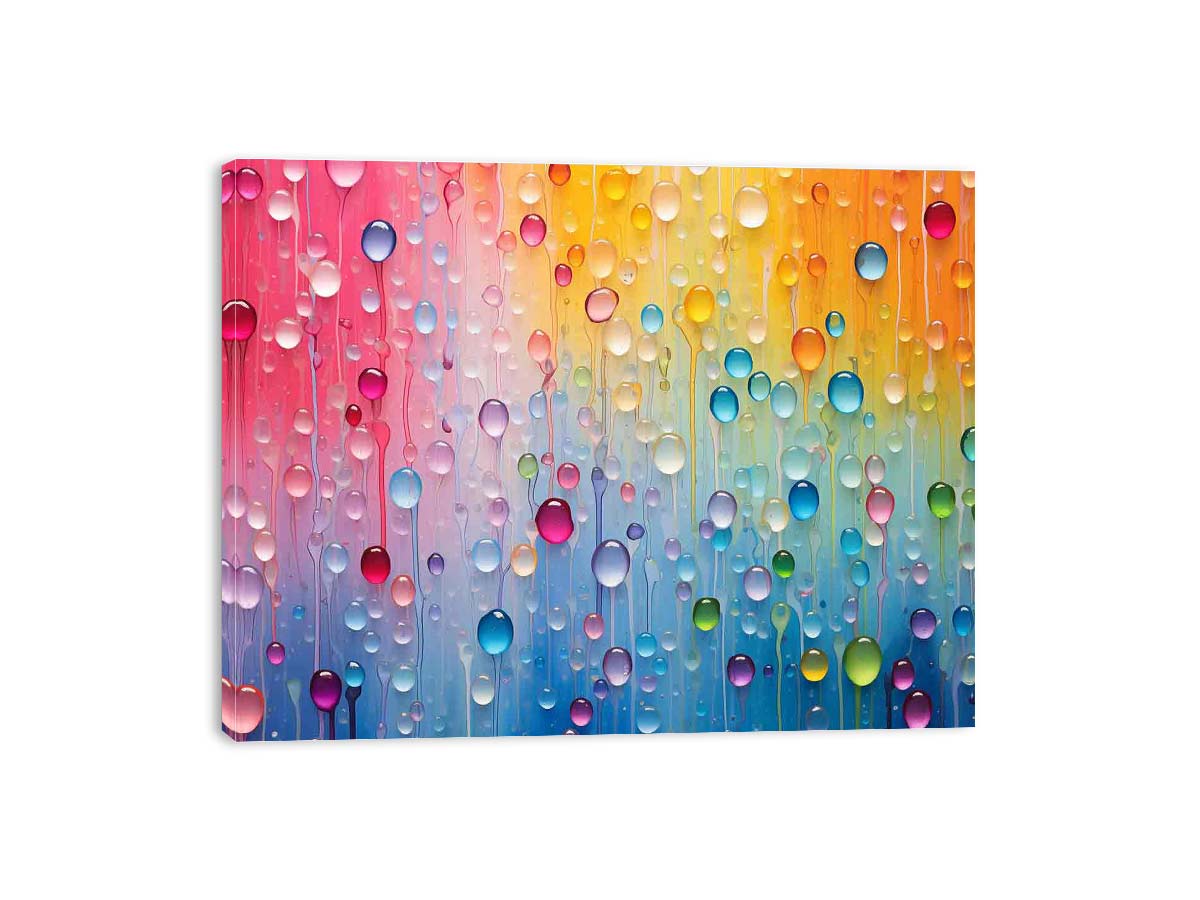 Rain Oil Canvas Art Print