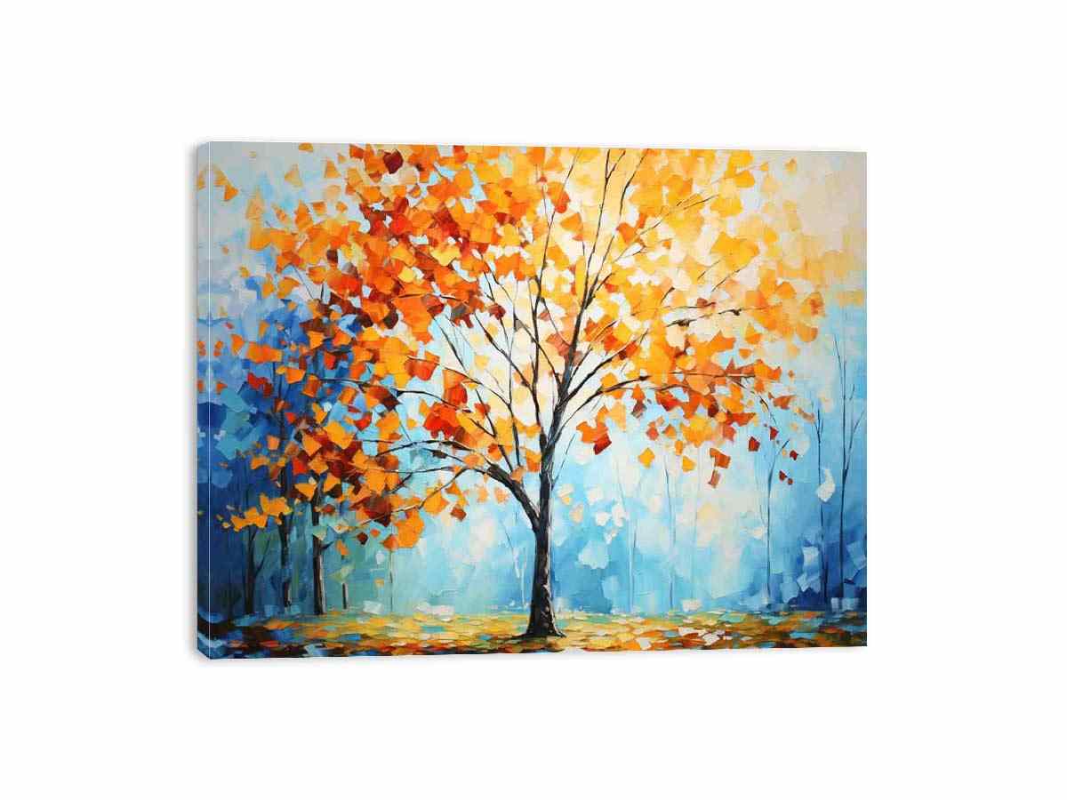 Maple Tree Art Canvas Art Print