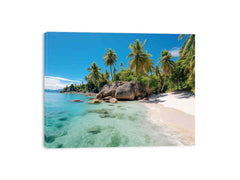 Seychelles Island Canvas Art Print