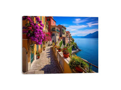 Cinque Terre in Italy Art Canvas Art Print