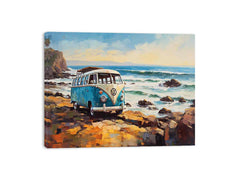 CAMPARVAN PARK Art Canvas Art Print