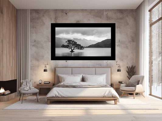 Isolated Tree Canvas Art Print