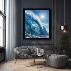 Surfer  Canvas Art Print
