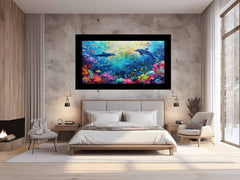 Underwater Love  Canvas Art Print